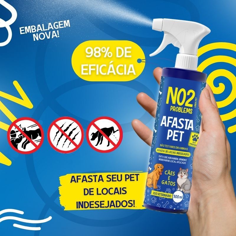 Educador Afasta Cães E Gatos NO2PROBLEMS 500 Ml Produto Petshop Adestrador Spray em Oferta na Shopee