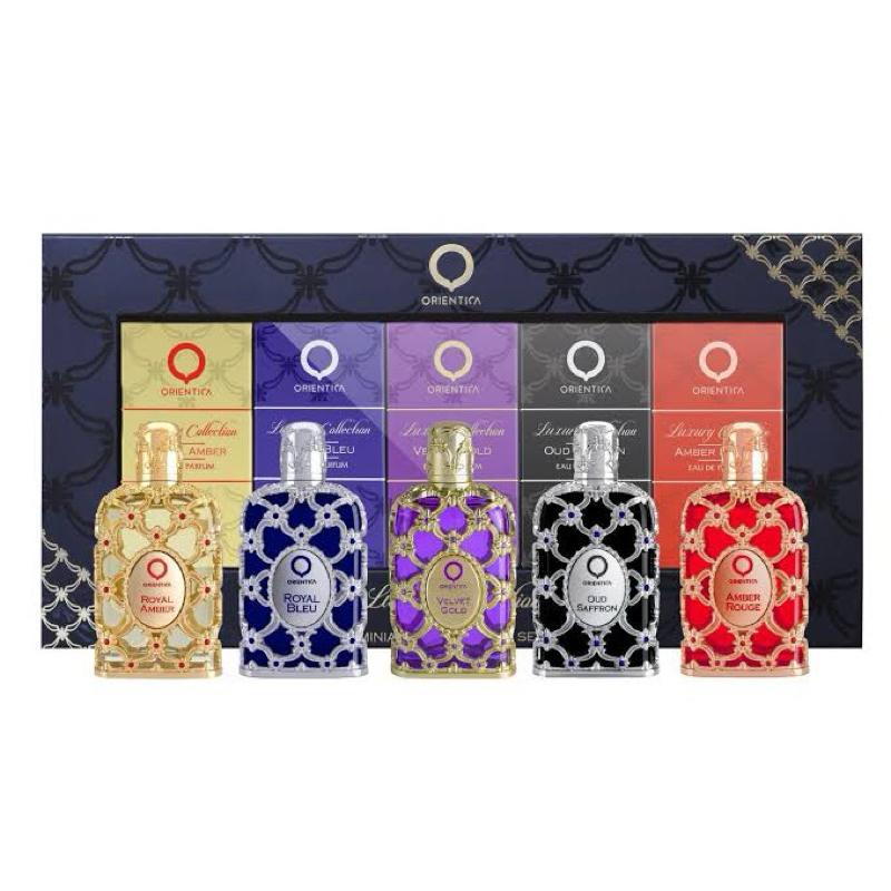 Kit Miniatura Orientica Luxury Collection 5x 7,5ml