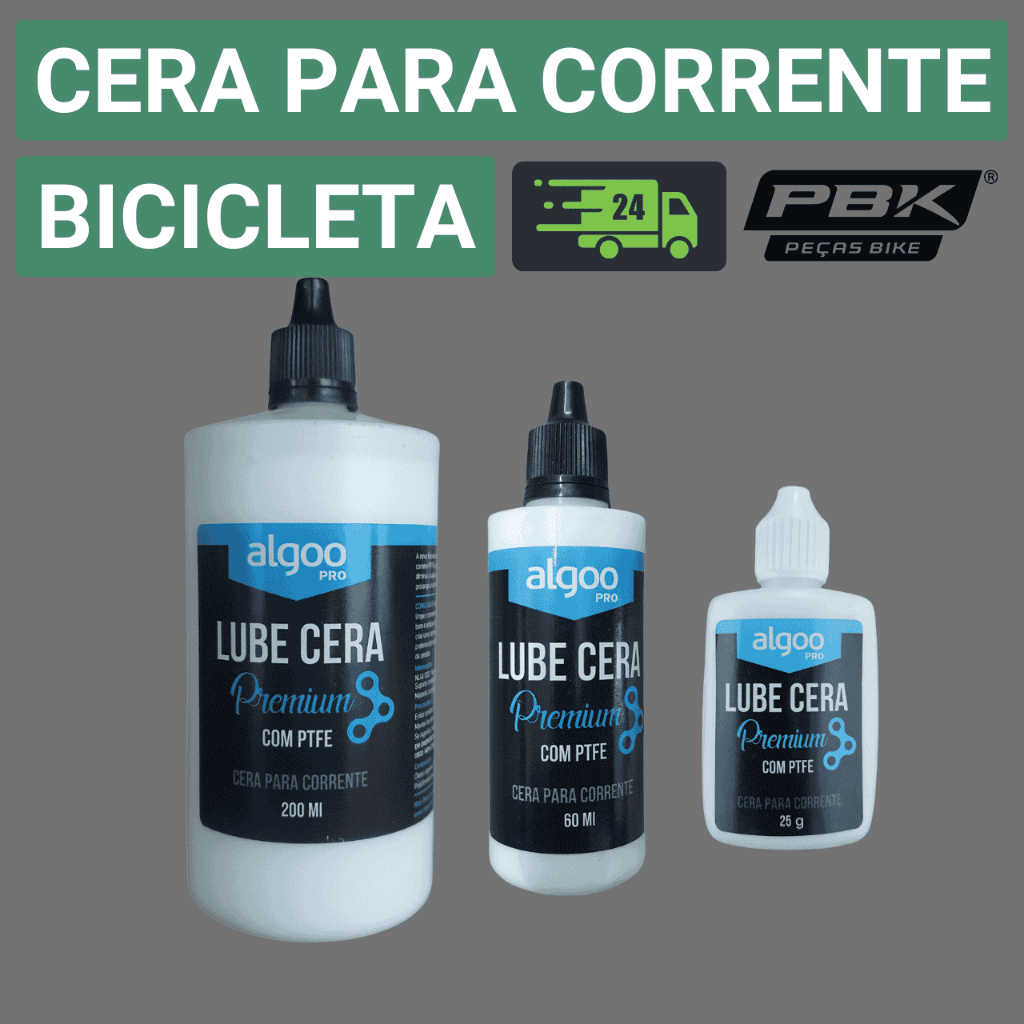 Cera Para Corrente De Bicicleta Cera para Corrente de Bike Cera Bike Corrente Cera Algoo 25-60-200ML