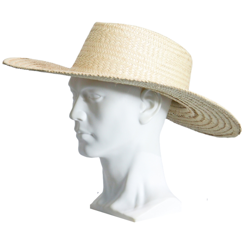 Kit 40 Unidades Chapeu De Palha Natural Country Copa Redonda Aba Larga Caipira Sertanejo Praia