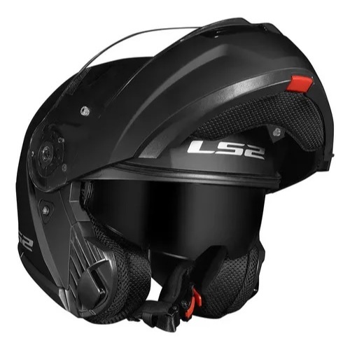 Capacete Moto Ls2 FF908 Strobe 2 Escamoteável Articulado Robocop Com Óculos Interno Novo — imagem 2 de 2