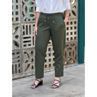 Calça Alfaiataria Feminina Casual Bolsos Cintura Alta Premium em Oferta na Shopee