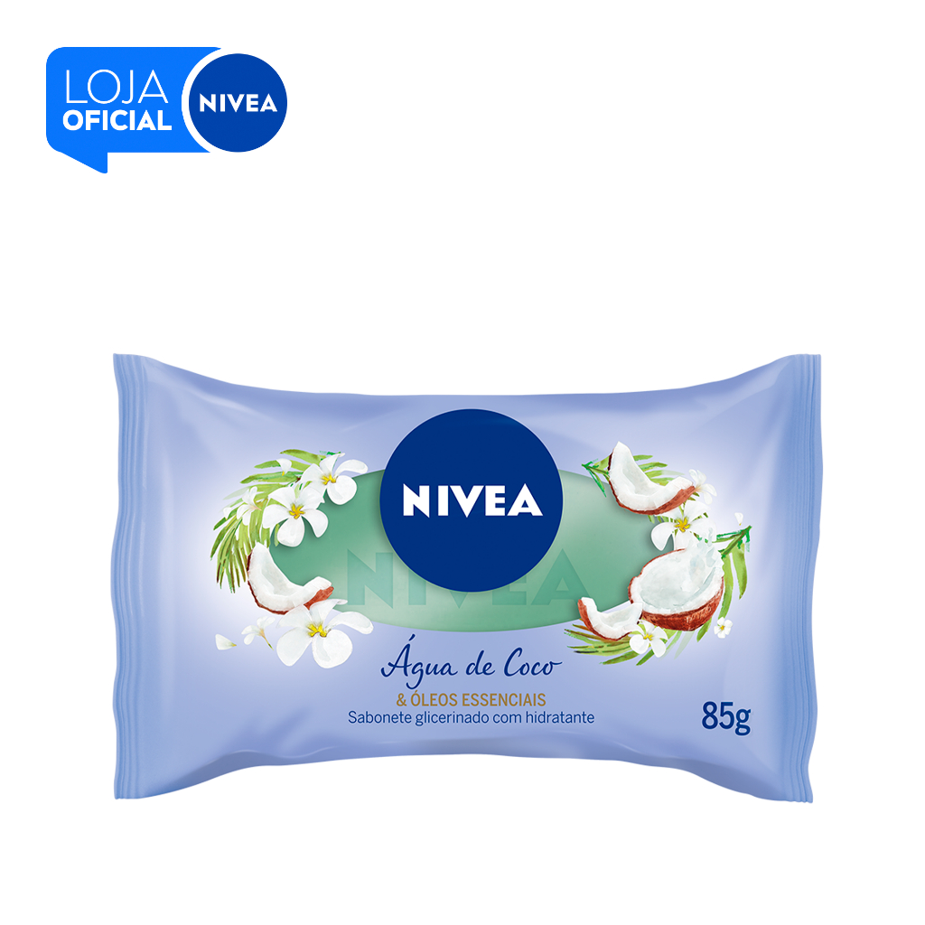 NIVEA Sabonete em Barra Água de Coco & Óleos Essenciais 85g em Oferta na Shopee