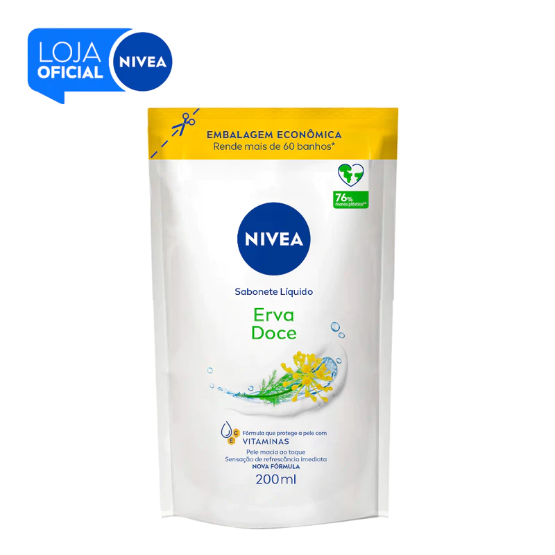 Refil NIVEA Erva Doce: Só R$ 9,90! 🍃