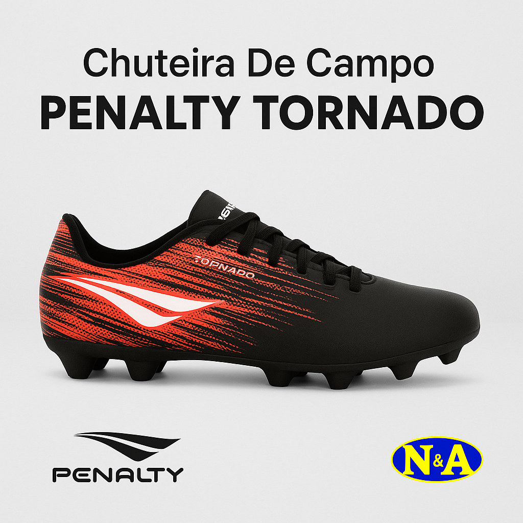 Chuteira De Campo Penalty Tornado Oficial Original Lançamento