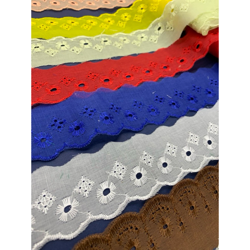 Bordado Inglês 5cmx13,7mt