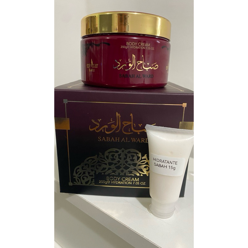 Hidratante Corporal Sabah Al Ward – D.E.C.A.N.T em Oferta na Shopee