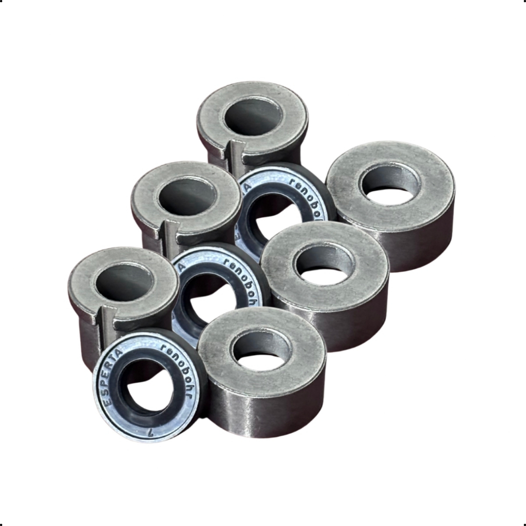 3x Kit De Retentor E Bucha De Ferro Compatível Para Tanquinho Colormaq E Suggar