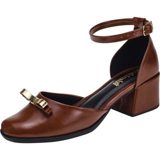 Sapato Scarpin Feminino Boneca Mary Jane Shekinah Moda Evangélica Enfeite Laçinho Saia e Blusa Moda em Oferta na Shopee