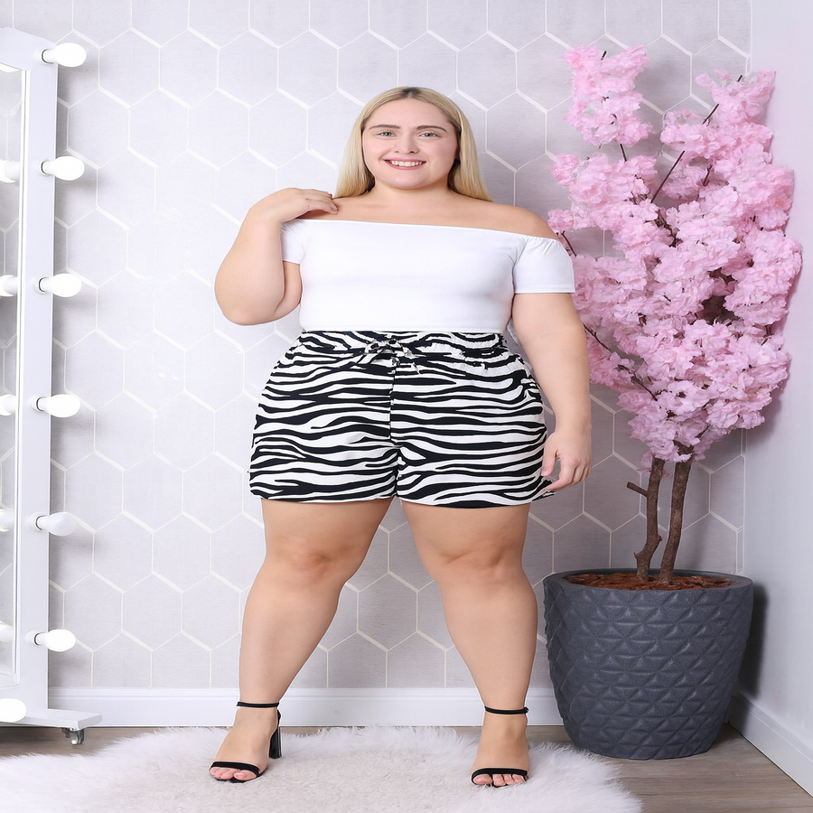 Shorts/Bermuda Viscolinho Plus Size – Frescor com Estilo Leve, fresquinho, confortável e MUITO estiloso Plus Size real –