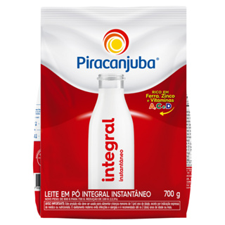Leite em Po Integral Instantaneo Piracanjuba 700g em Oferta na Shopee