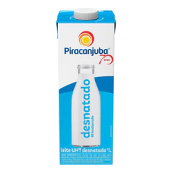 Piracanjuba Leite UHT Desnatado 1L