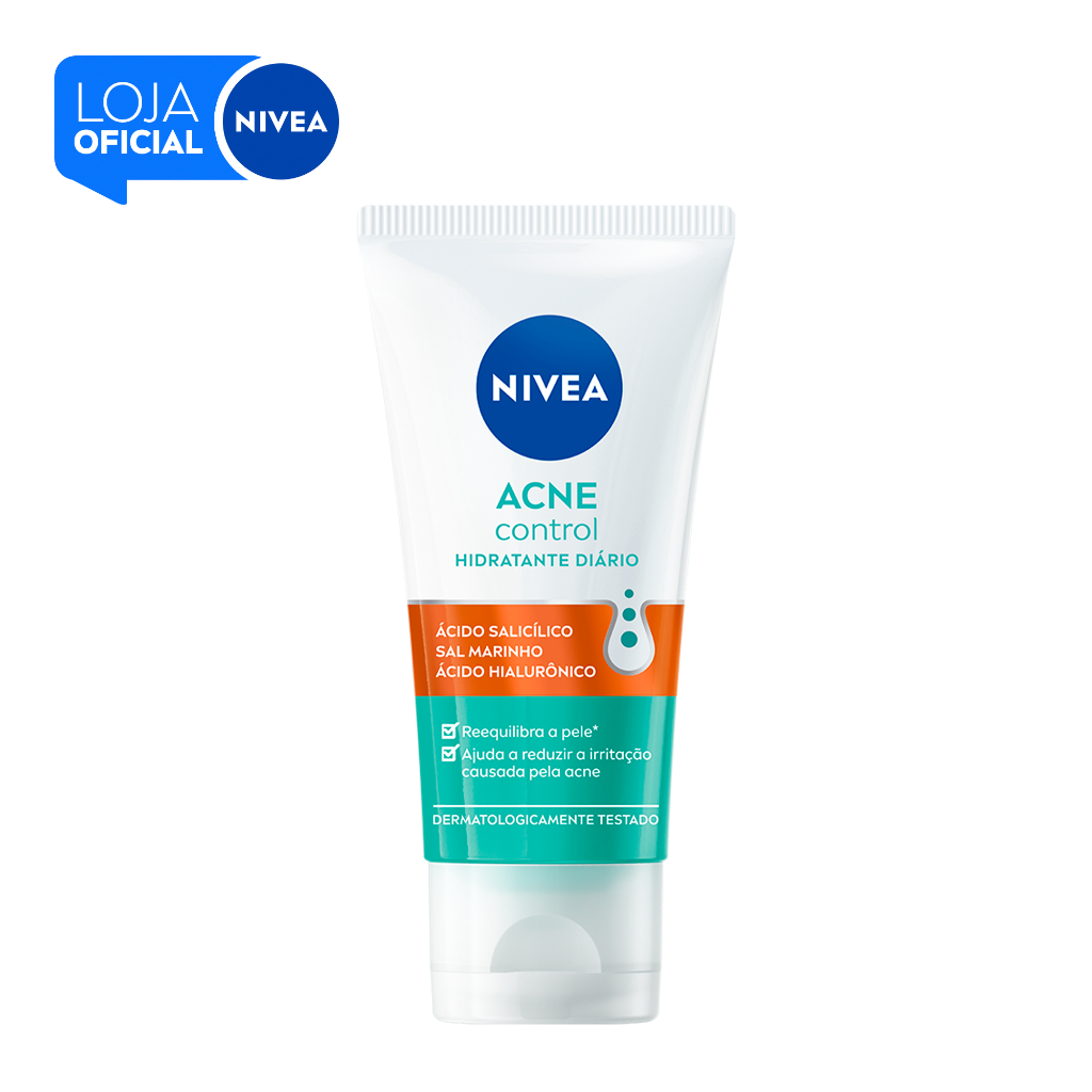 NIVEA Hidratante Facial Acne Control 50g BBB 26 em Oferta na Shopee