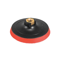 Disco De Borracha Com Velcro 4.1/2 Roma Cor Vermelho