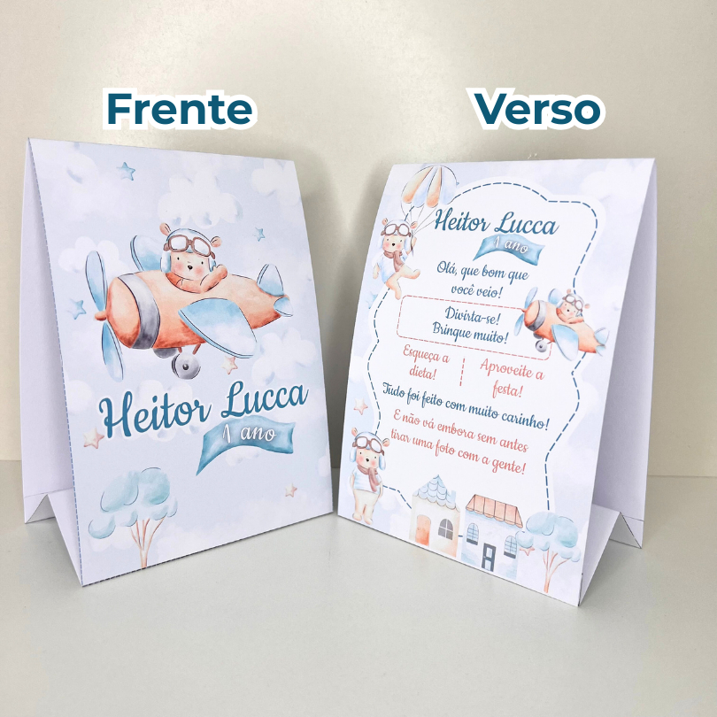 Placa de Mesa Aniversário: Onde Comprar | BuscaProdutos