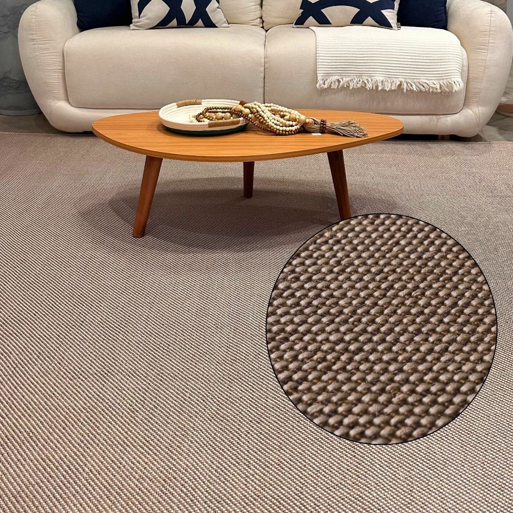 Tapete Sala Sisal 200x300cm Diversas Cores Sisal Areia Sisal Cinza Sisal Marrom