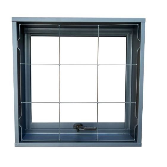 Janela Portinhola Vitro  Grade Basculante 60x60 ou 50x50 Aço