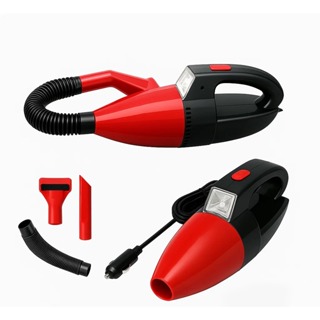 Aspirador De Pó E Líquido Automotivo 12V 60W Vermelho em Oferta na Shopee