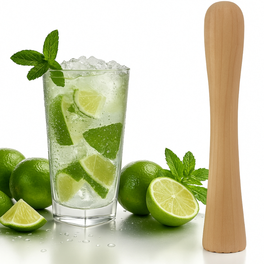 Socador Macerador Bebidas Madeira Drinks Cozinha Utensilio Bar em Oferta na Shopee