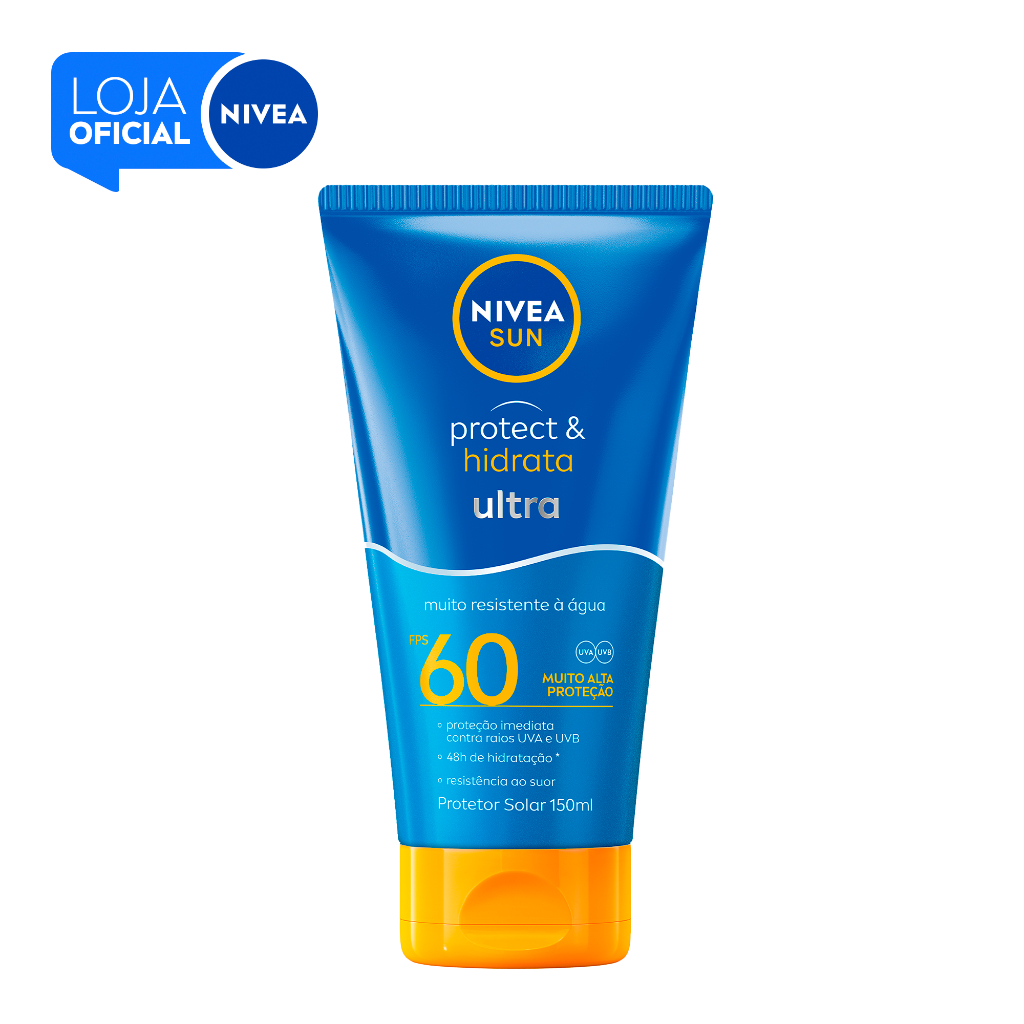 NIVEA SUN Protetor Solar Protect & Hidrata Ultra FPS 60 150ml BBB 26