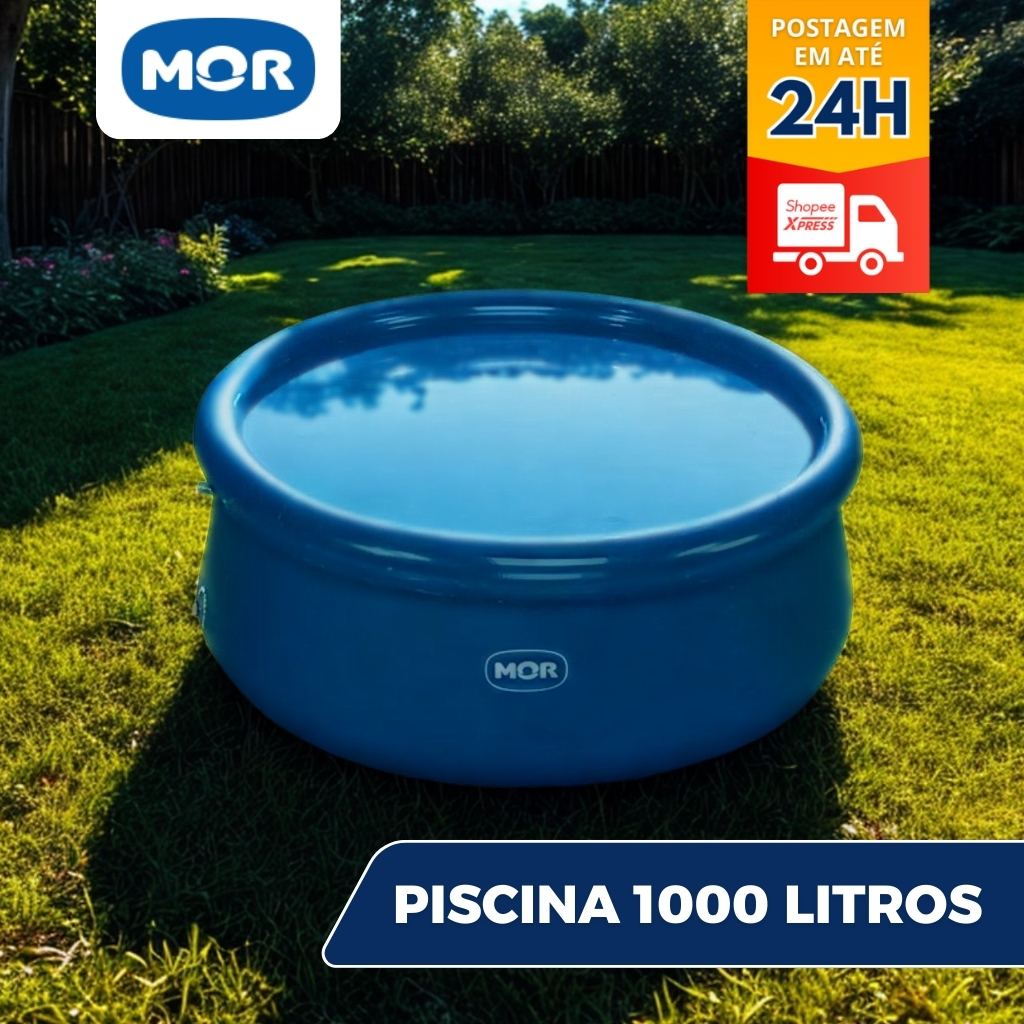 Piscina Inflável 1000L Mor Oferta Infantil / Adulto