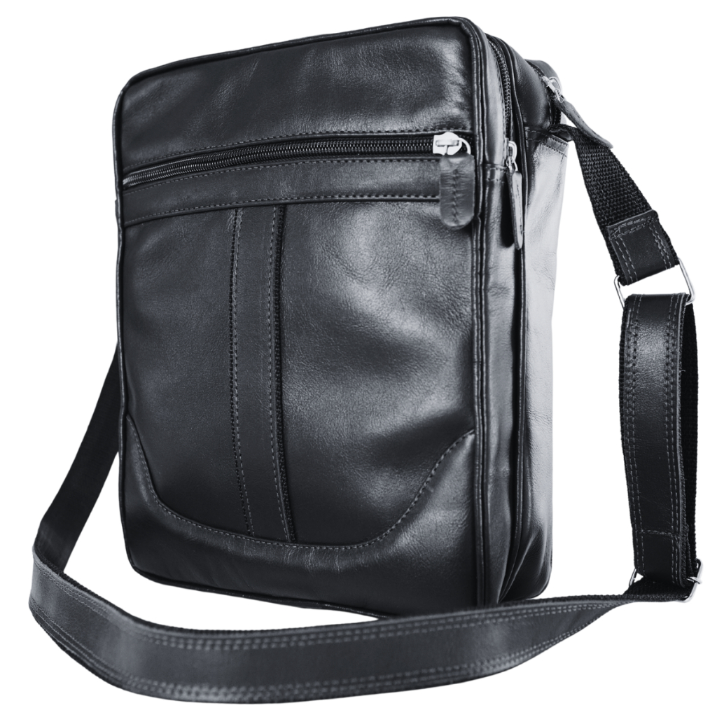 Bolsa Transversal de Couro Legítimo para Homens – Shoulder Bag 015