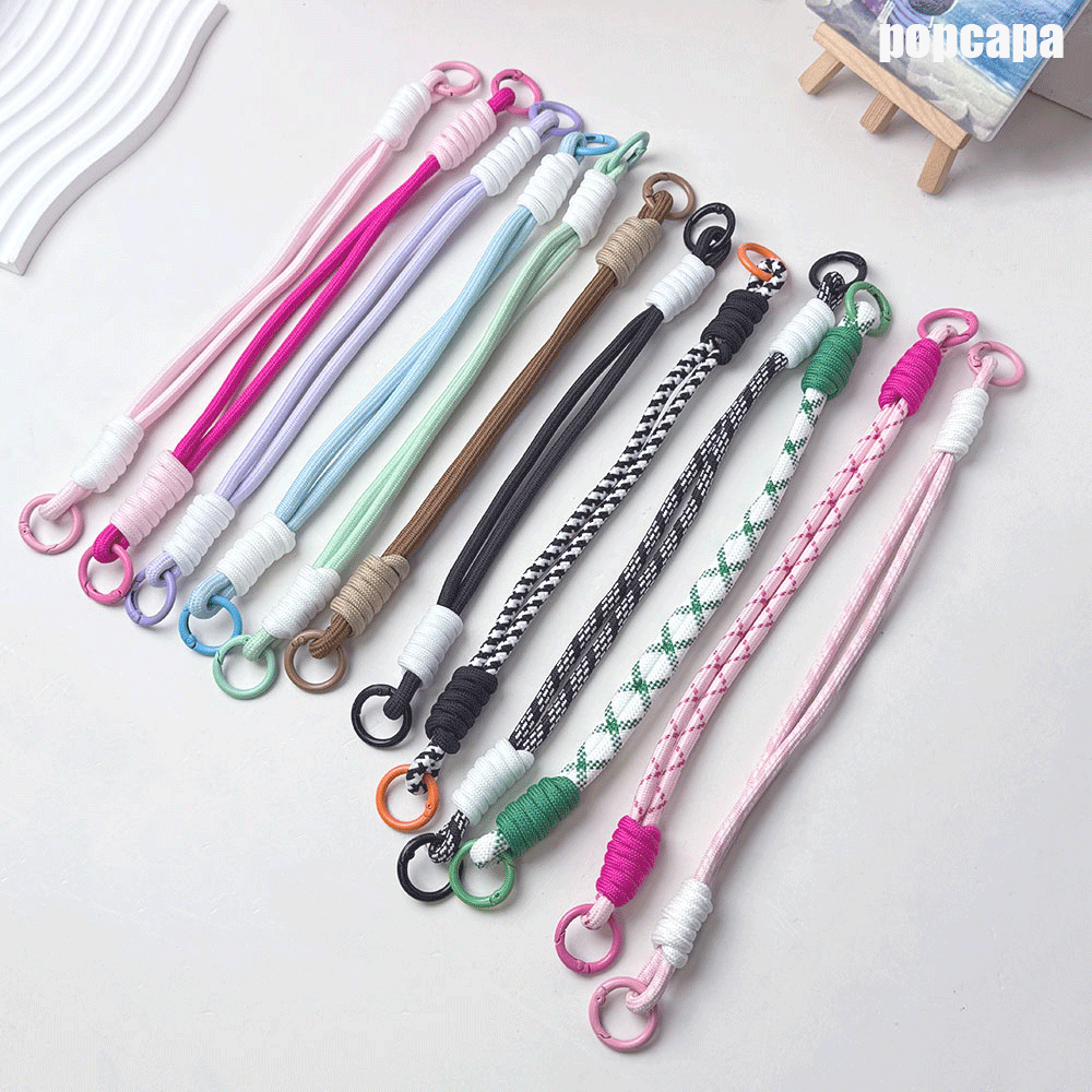 Capa De Telefone Fofa Com Cordão Curto-Multiuso Para Bolsas , Cartões，Durável Elegante Em Cores Dopamina SG002 em Oferta na Shopee