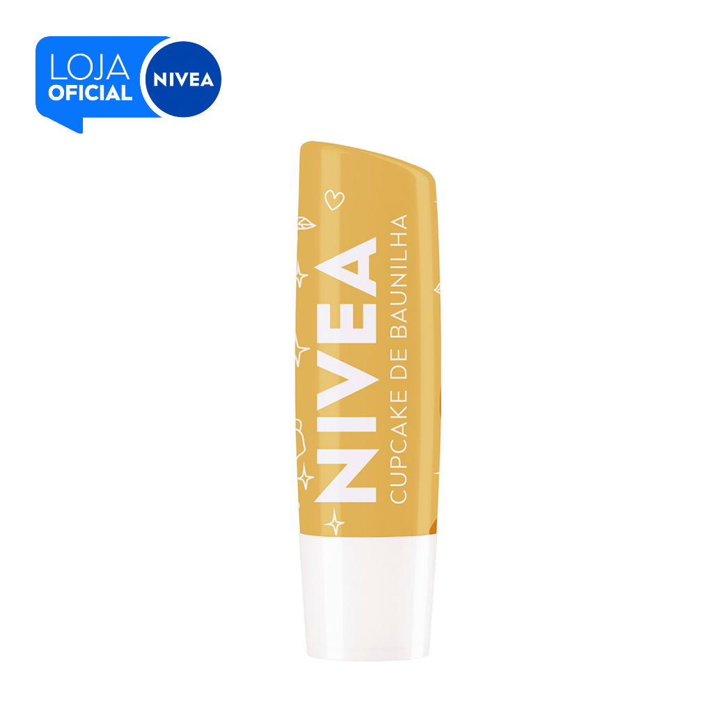NIVEA Hidratante Labial Cupcake de Baunilha Ed. Limitada Bela Disney® Princesa 4,8g