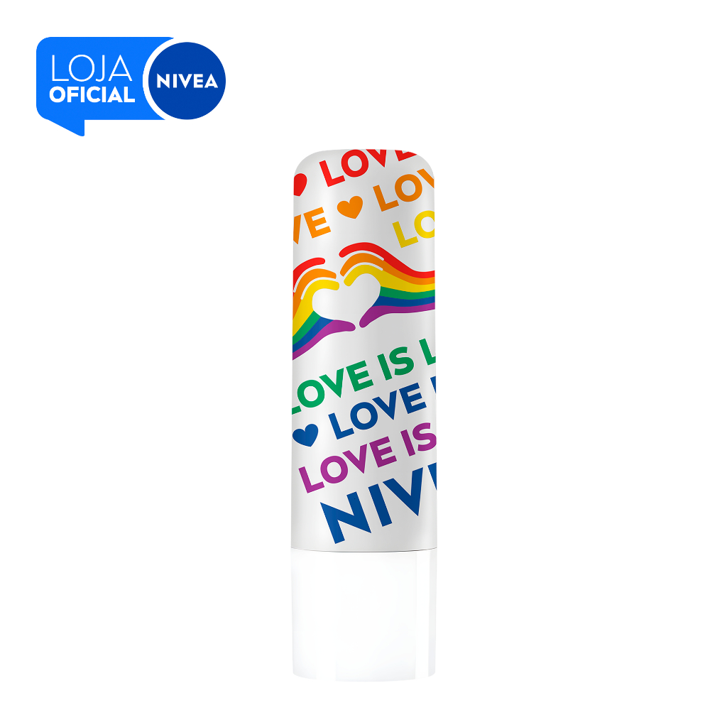 NIVEA Hidratante Labial Original Care Orgulho 4,8g