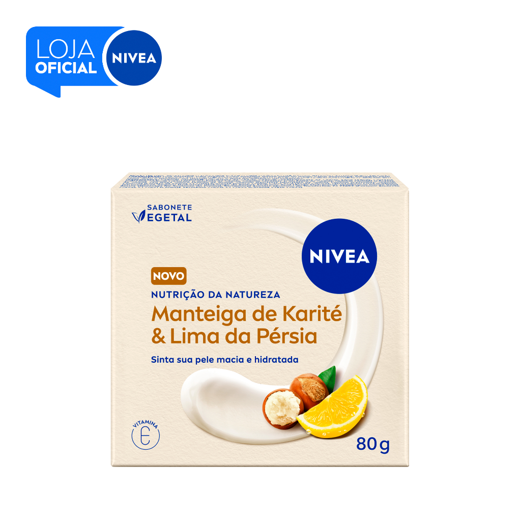 NIVEA Sabonete Manteiga Karité e Lima Pérsia 80g