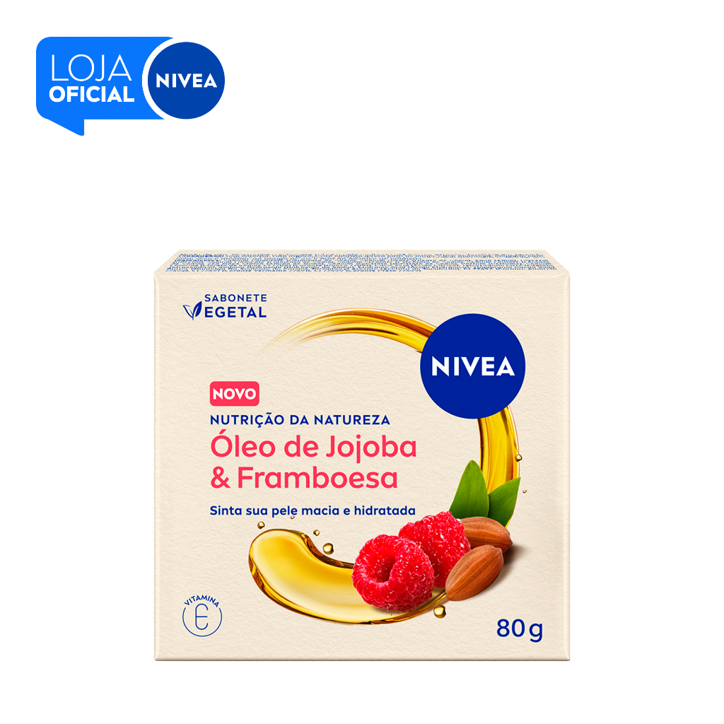 NIVEA Sabonete Jojoba & Framboesa 80g