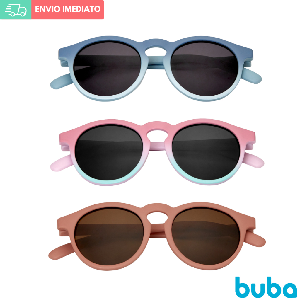 Óculos de Sol Infantil Flexível Proteção UV Buba
