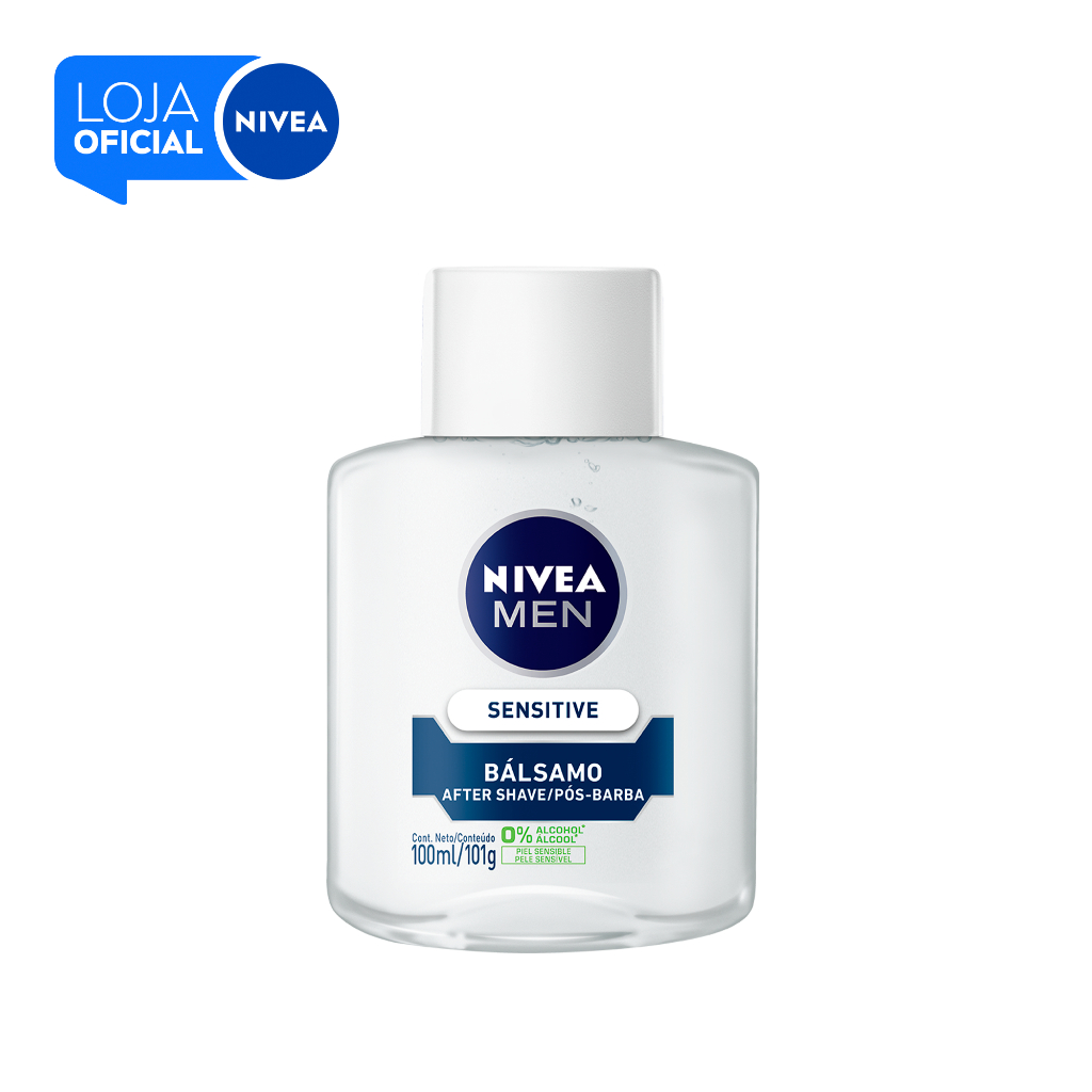 NIVEA MEN Bálsamo Pós Barba Sensitive 100ml em Oferta na Shopee