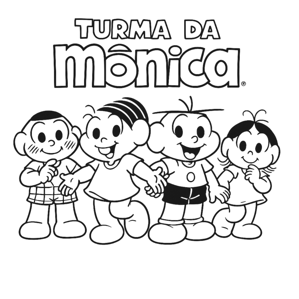 Turma da Mônica para Pintar e Colorir: Onde Comprar | BuscaProdutos