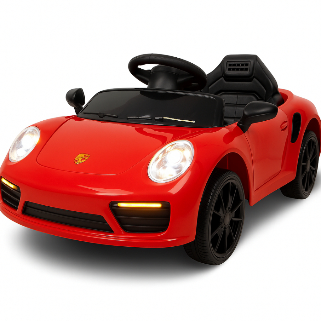 Carro Elétrico Infantil Compact Carrinho de Passeio Quadriciclo com Controle Remoto Luz e Música em Oferta na Shopee