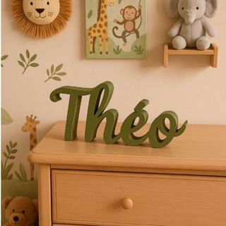 Letreiro Nome 3D Personalizado Decoração Mesa Aniversário Casamento Chá de Bebê Batizado Infantil em Oferta na Shopee