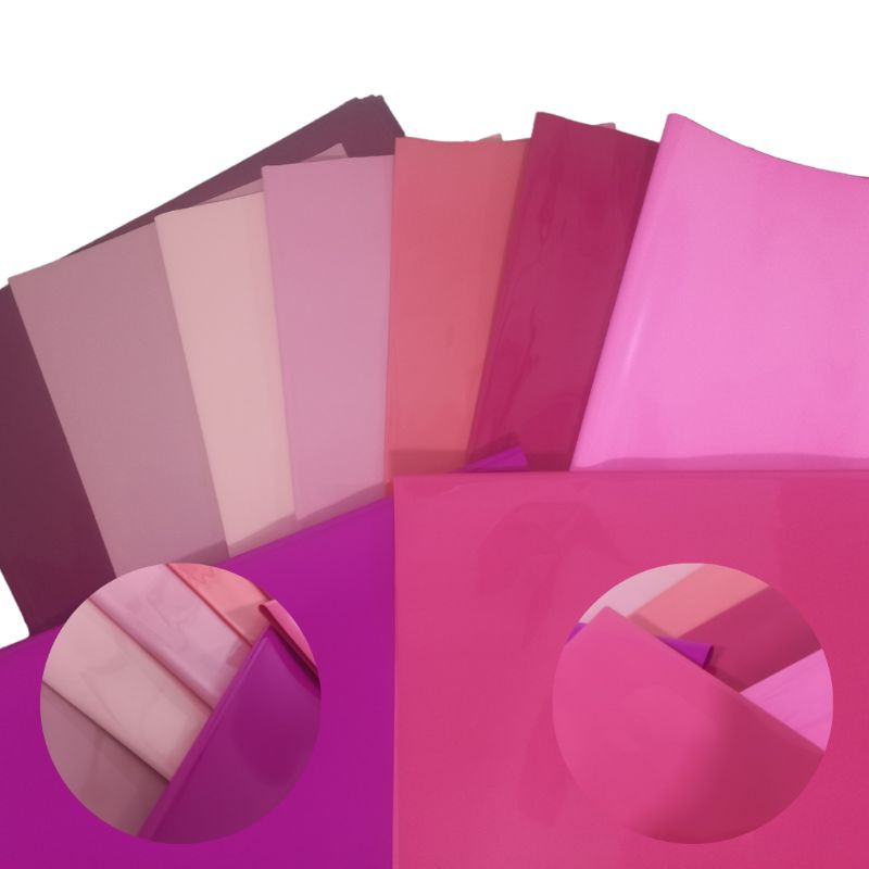 Poli Sujinho Celofane Decorativo Tons Rosados com 10 Folhas - 49x69cm em Oferta na Shopee
