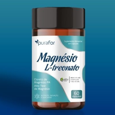Magnésio L-Treonato Premium de Alta Absorção – Suplemento Avançado para Saúde Cerebral e Bem-Estar