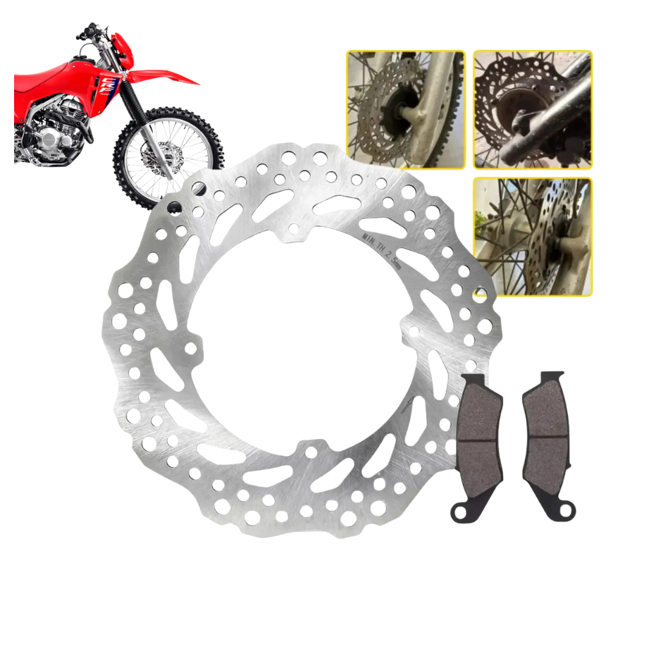 Disco Freio Dianteiro Com Pastilha CRF 230F CRF 250f XR 200/250 2019 em Diante em Oferta na Shopee