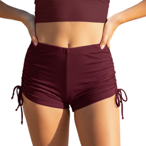 Shorts Bionda Sunquíni Juvenil Calcinha Moda Praia Regulagem Sunga Feminina Corda Amarrar Sunkíni em Oferta na Shopee