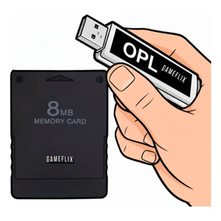 Opl Memory Card + Pendrive 64gb | Ps2 Fat e Slim em Oferta na Shopee