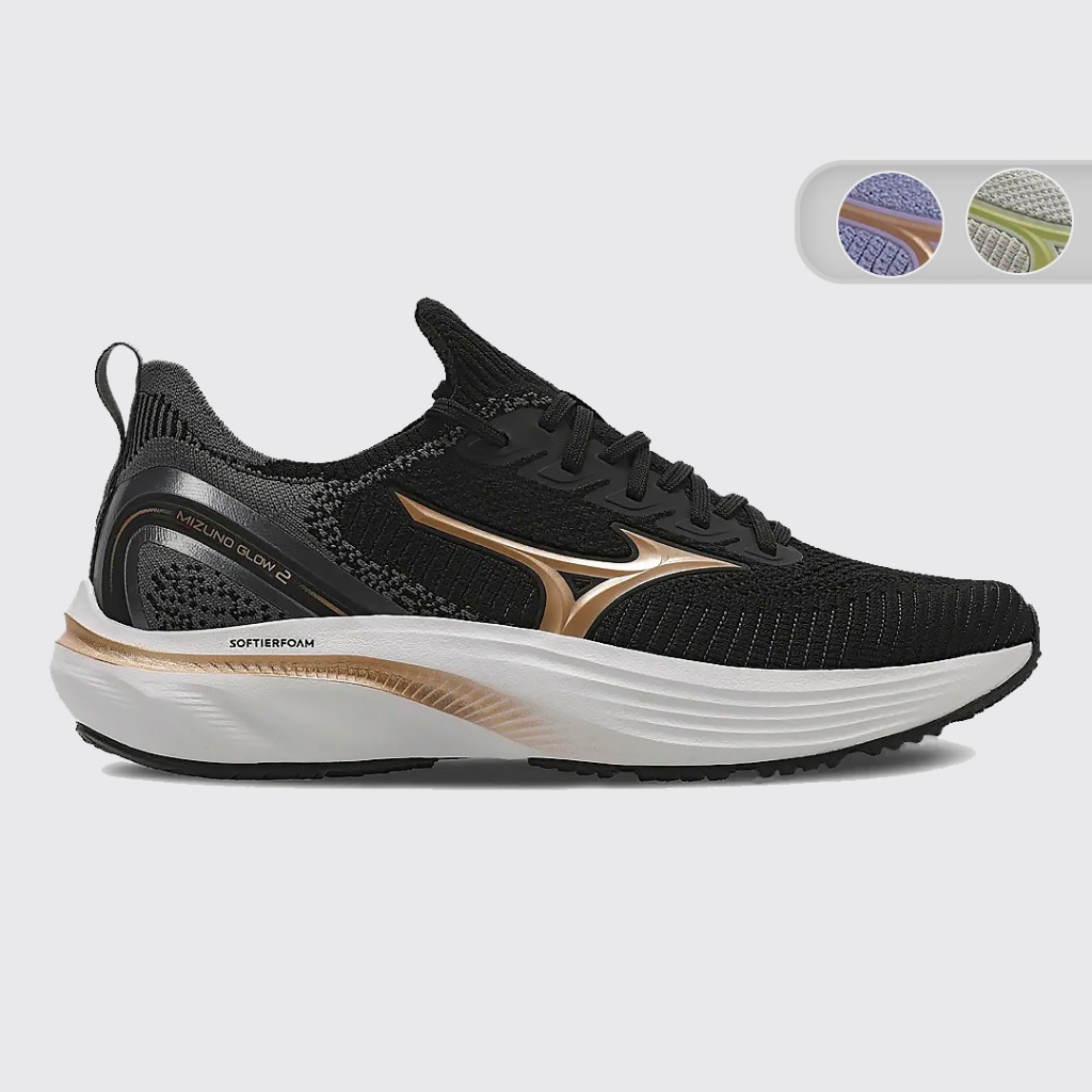 Tenis Mizuno Glow 2 Corrida Feminino 101121121