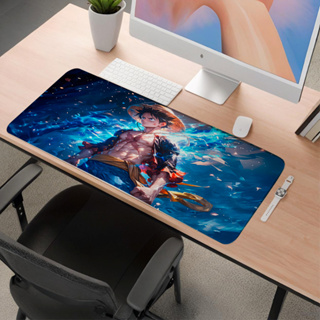 Mousepad Gamer Speed Premium 22x18cm Borda Costurada Estampado Diversos Modelos Anime One Piec Luffy em Oferta na Shopee