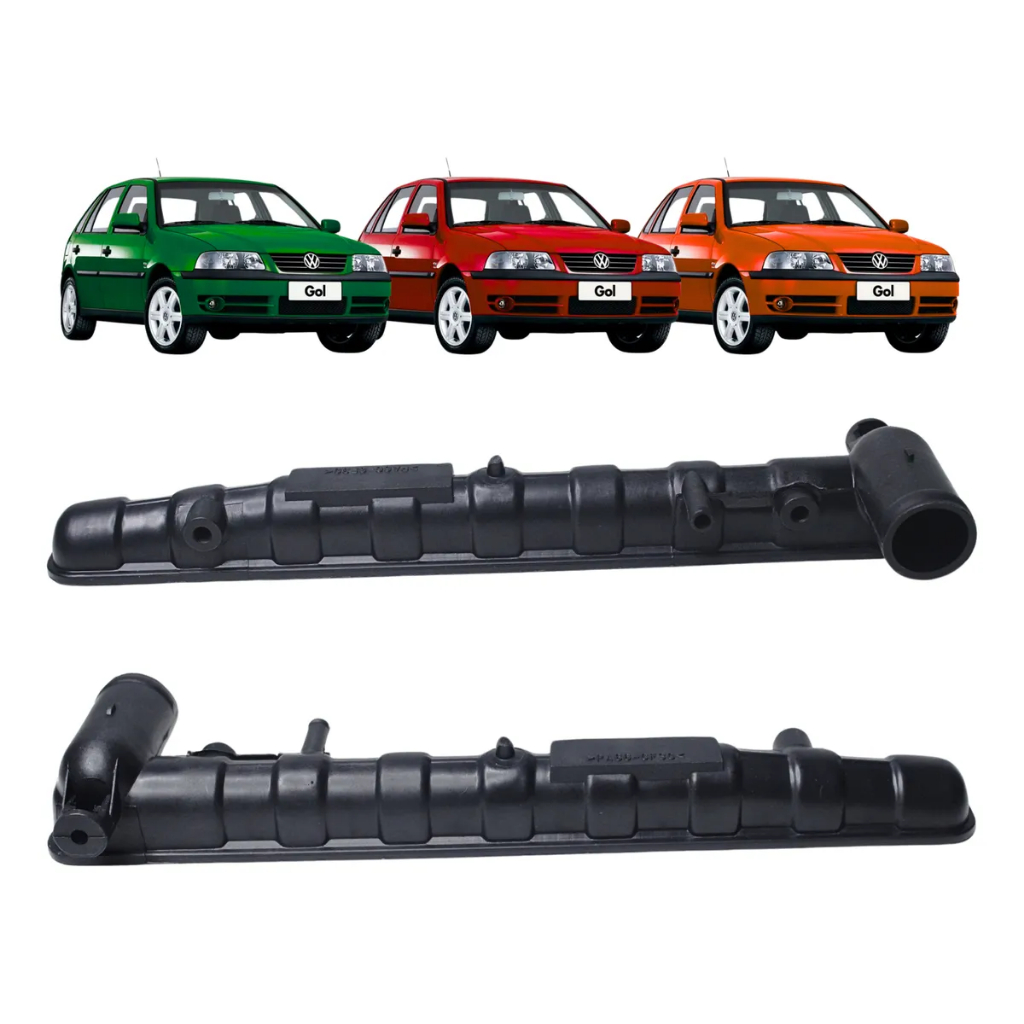 Caixa Radiador Vw Gol Bola S/Ar Superior 342mm X 38mm Top