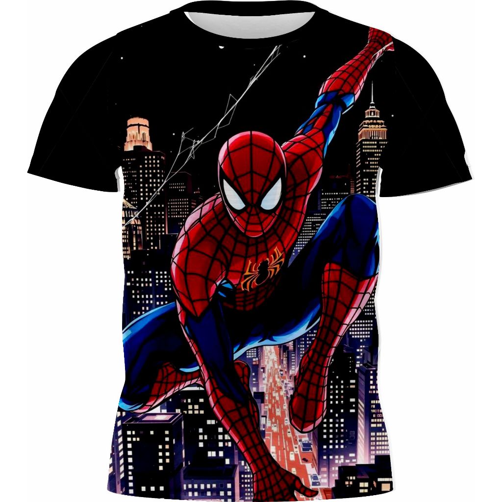 Camiseta adulto Homem Aranha (mod11) em Oferta na Shopee