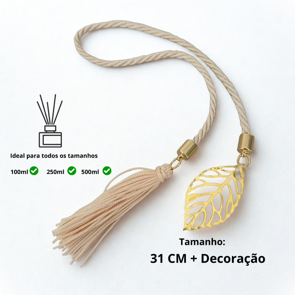 Enfeite Pingente cordão difusor aromatizador lavabo decorado em Oferta na Shopee