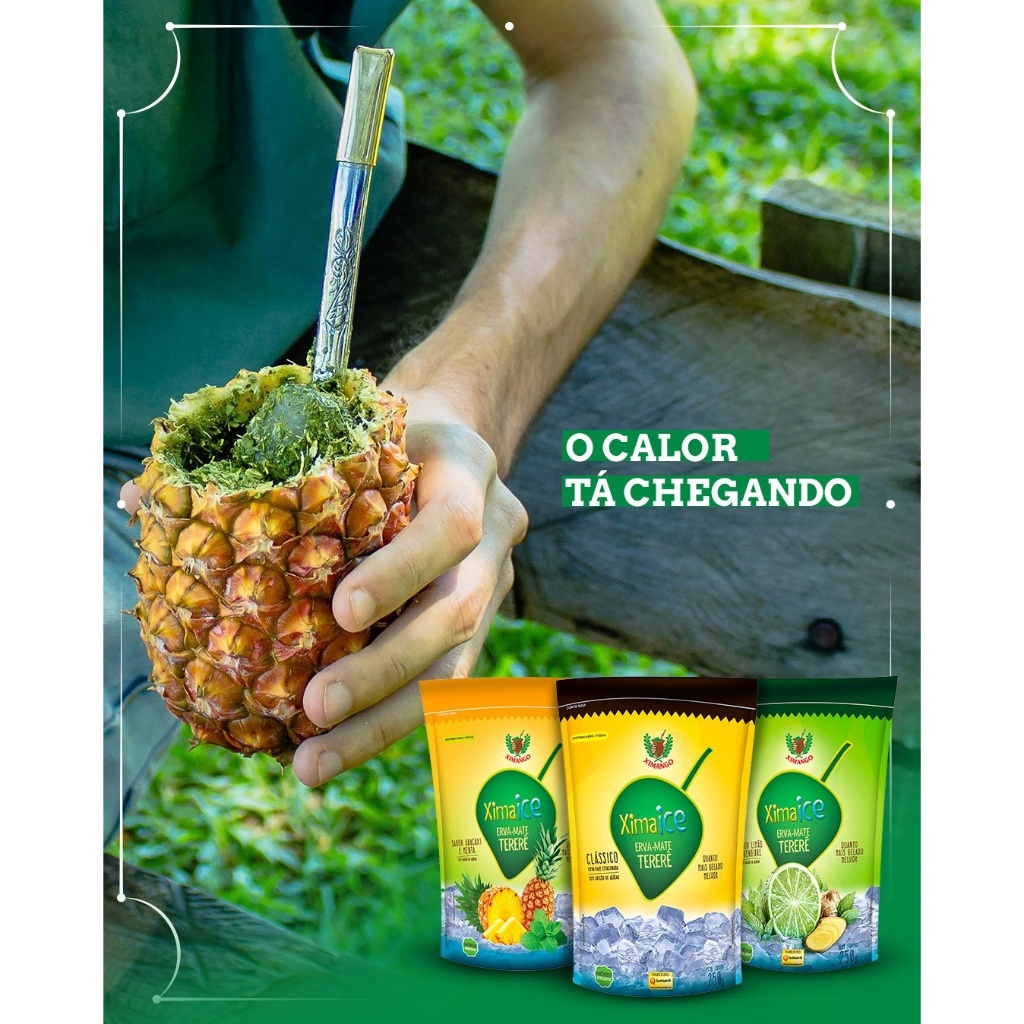 Erva-Mate Para Tererê  250g Ximango Ximaice em Oferta na Shopee