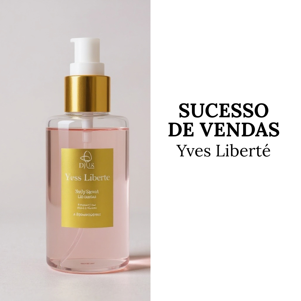 Body Splash Yves Liberté 200ml – Inspirado no Perfume Libre | Elegância e Liberdade ALTA FIXAÇÃO