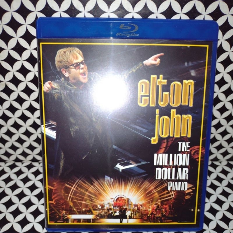 Elton John The Million Dollar Piano blu-ray (Item de Coleção Impecável)
