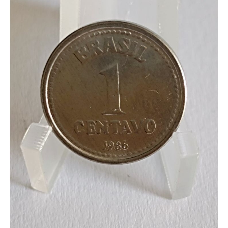 100 Moedas De 1 Centavo Cruzado - 1986 - FC
